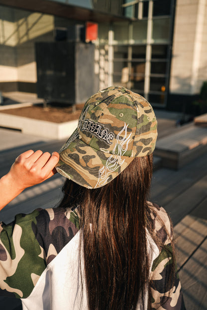 Faded Stars Distressed Trucker