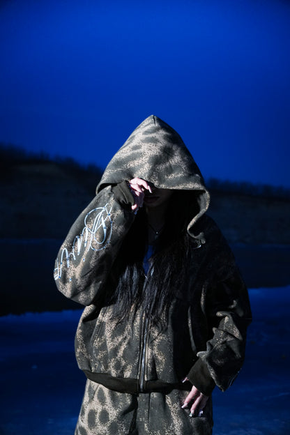 LEOPARD HOODIE