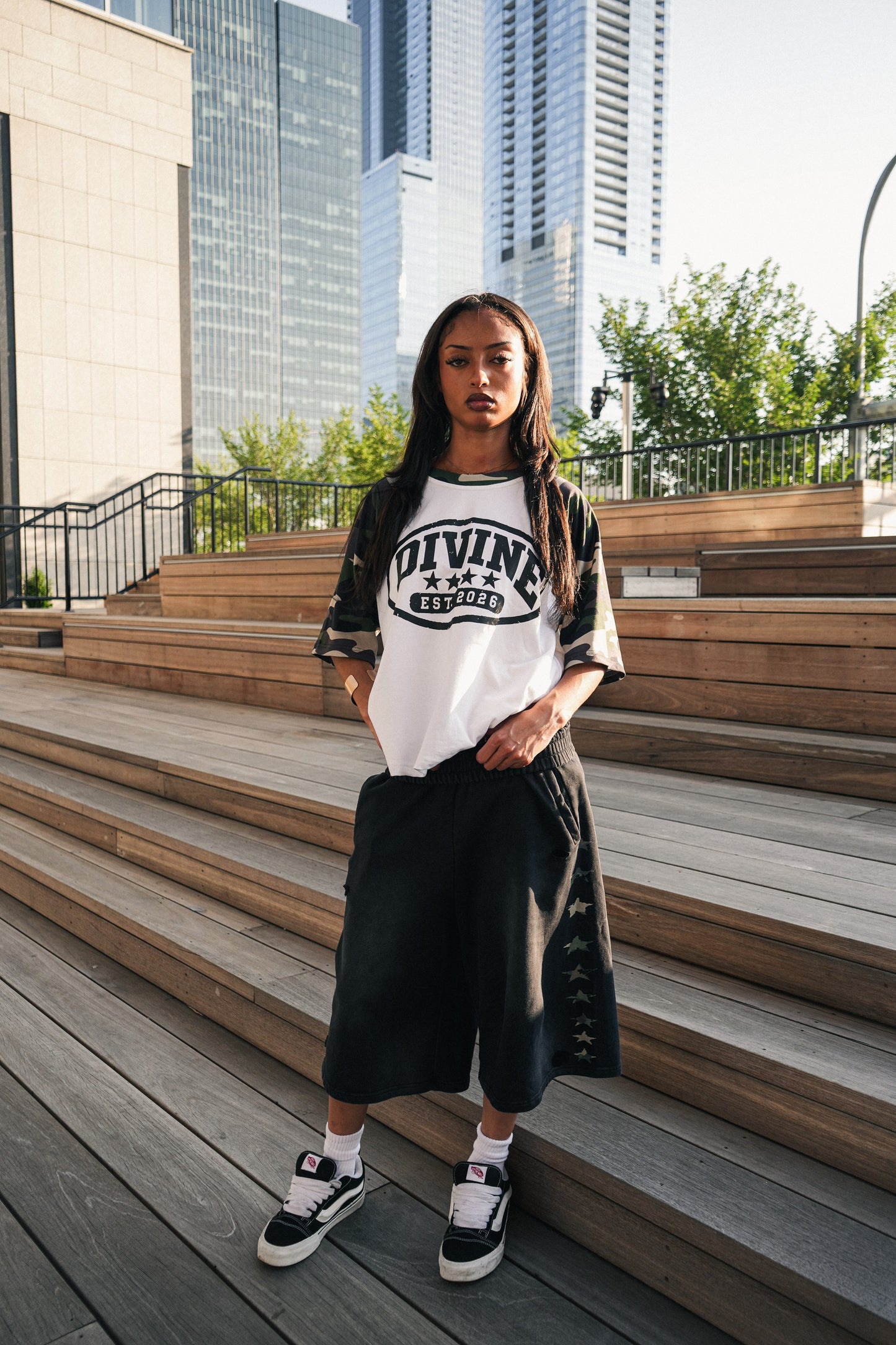 Faded Stars Camo Tee