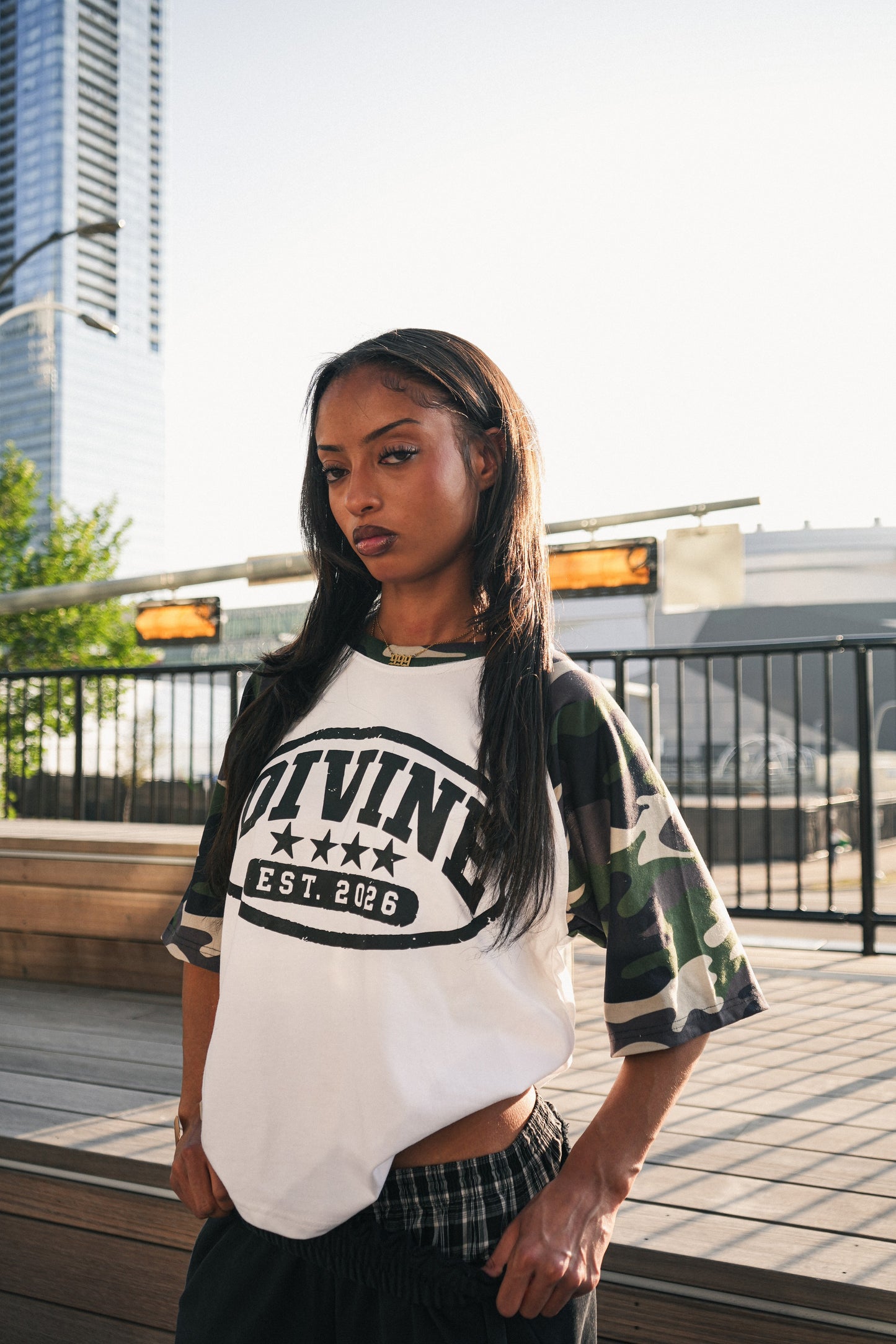 Faded Stars Camo Tee