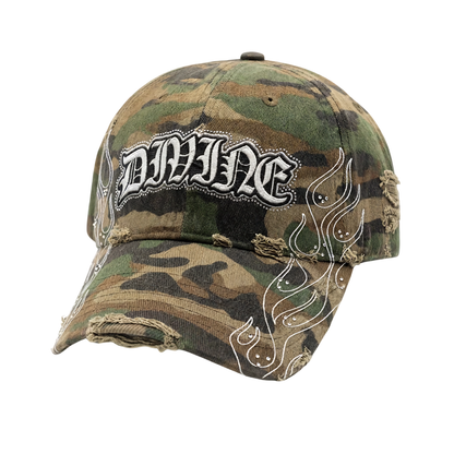 Faded Stars Distressed Trucker